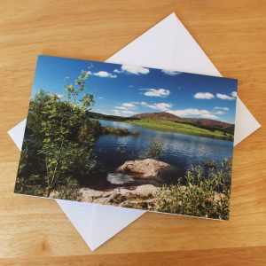 Clatteringshaws Loch Photo Card
