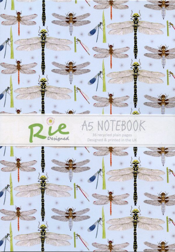 Dragonfly-A5-recycled-notebook