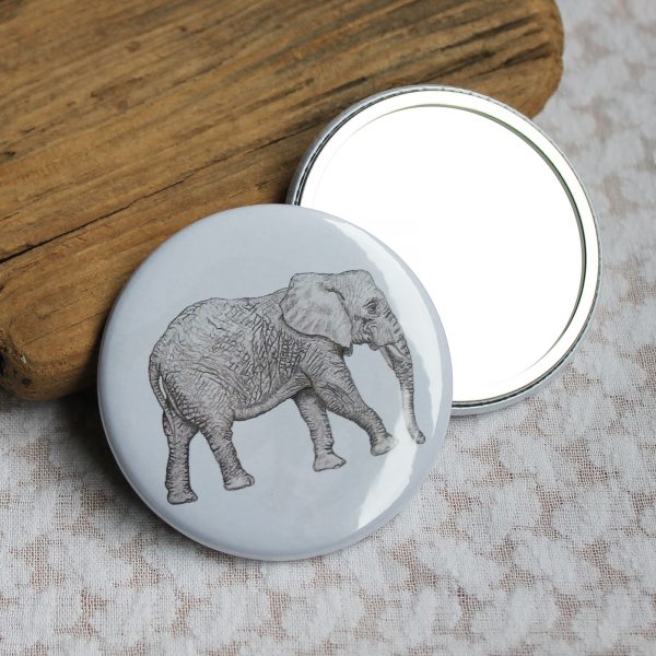 Elephant Pocket Mirror