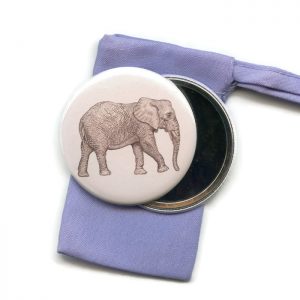 Elephant Pocket Mirror