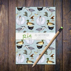 Waterbirds-A5-recycled-notebook
