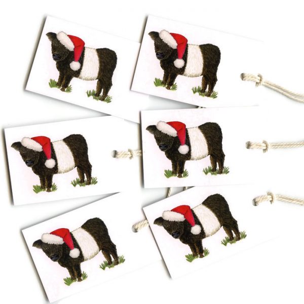 Christmas Beltie Gift Tags