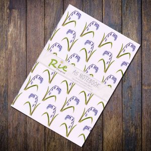 bluebell a5 recycled notebook