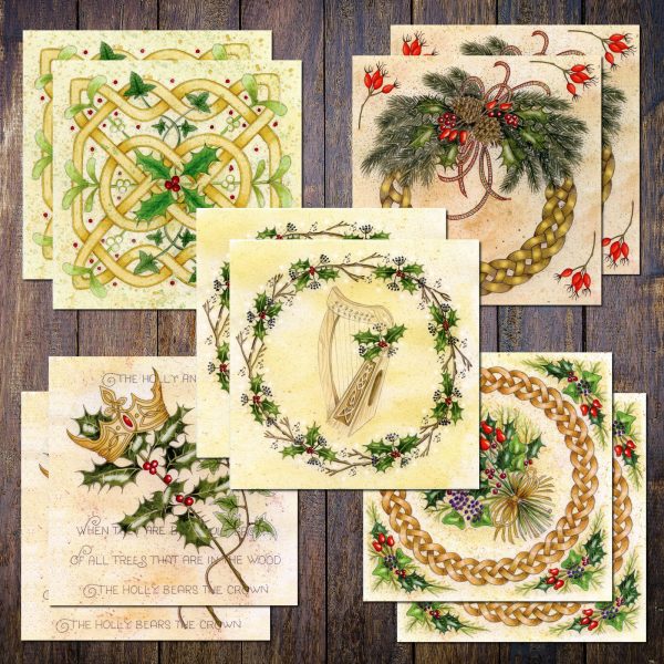 Pack Celtic Christmas Cards