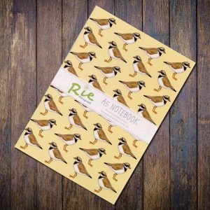 ringed plover A5 notebook