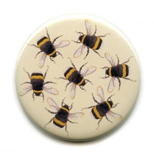 bumblebee pocket mirror
