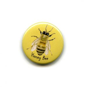 honey bee fridge magnet
