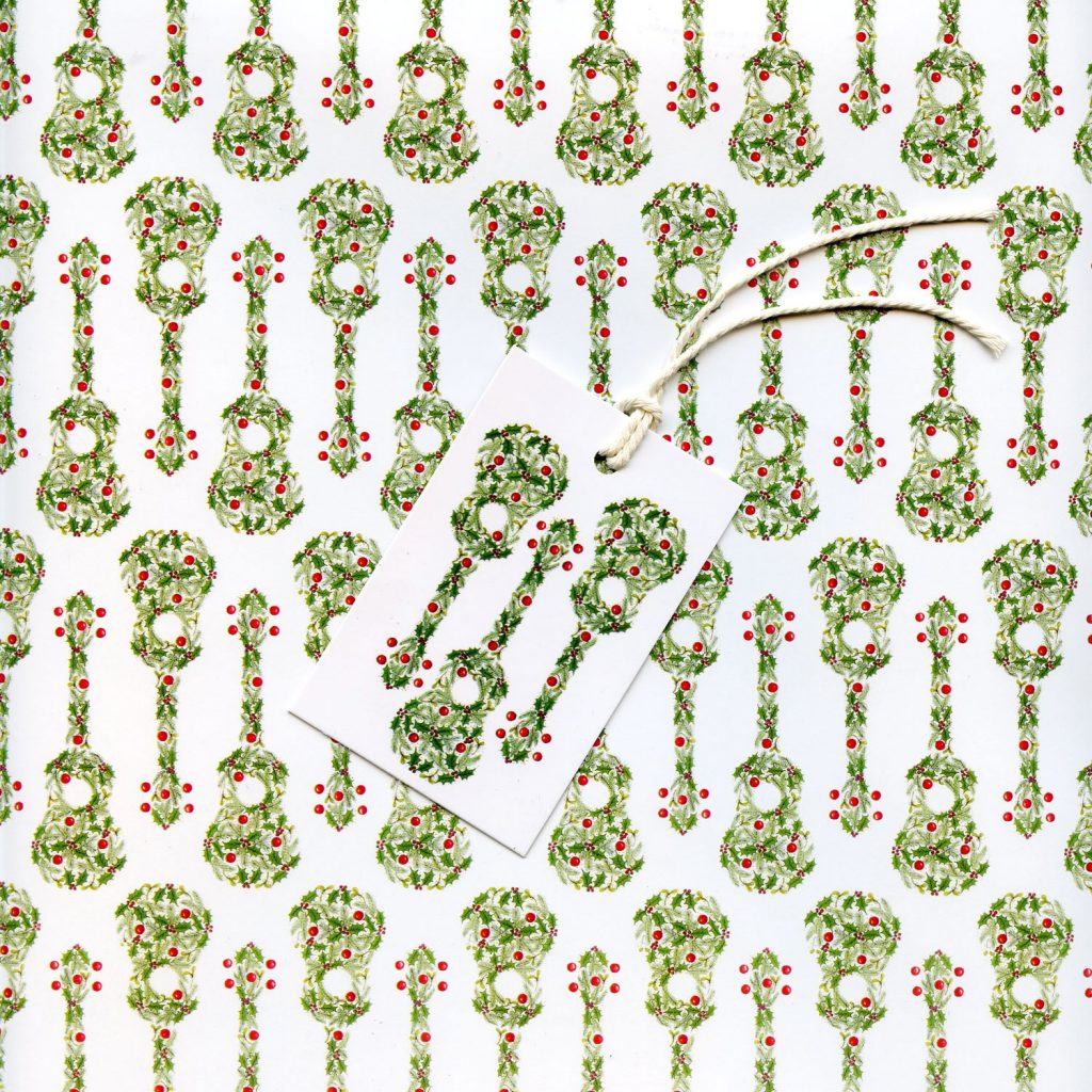 British Owls Gift Wrap, Quality Bird Wrapping Paper