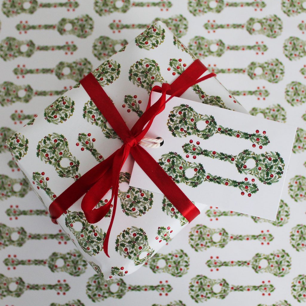 British Garden Birds Gift Wrap, Bird Quality Wrapping Paper with gift tags