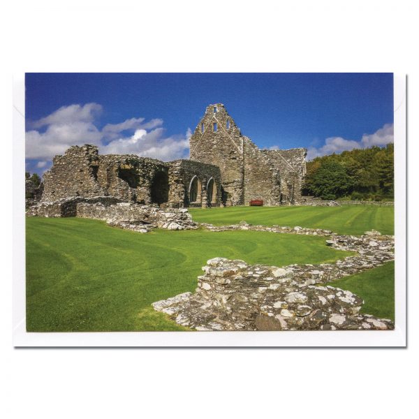 glenluce abbey photo card