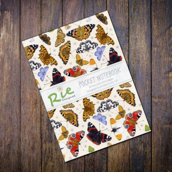 butterflies-A6-recycled-Notebook