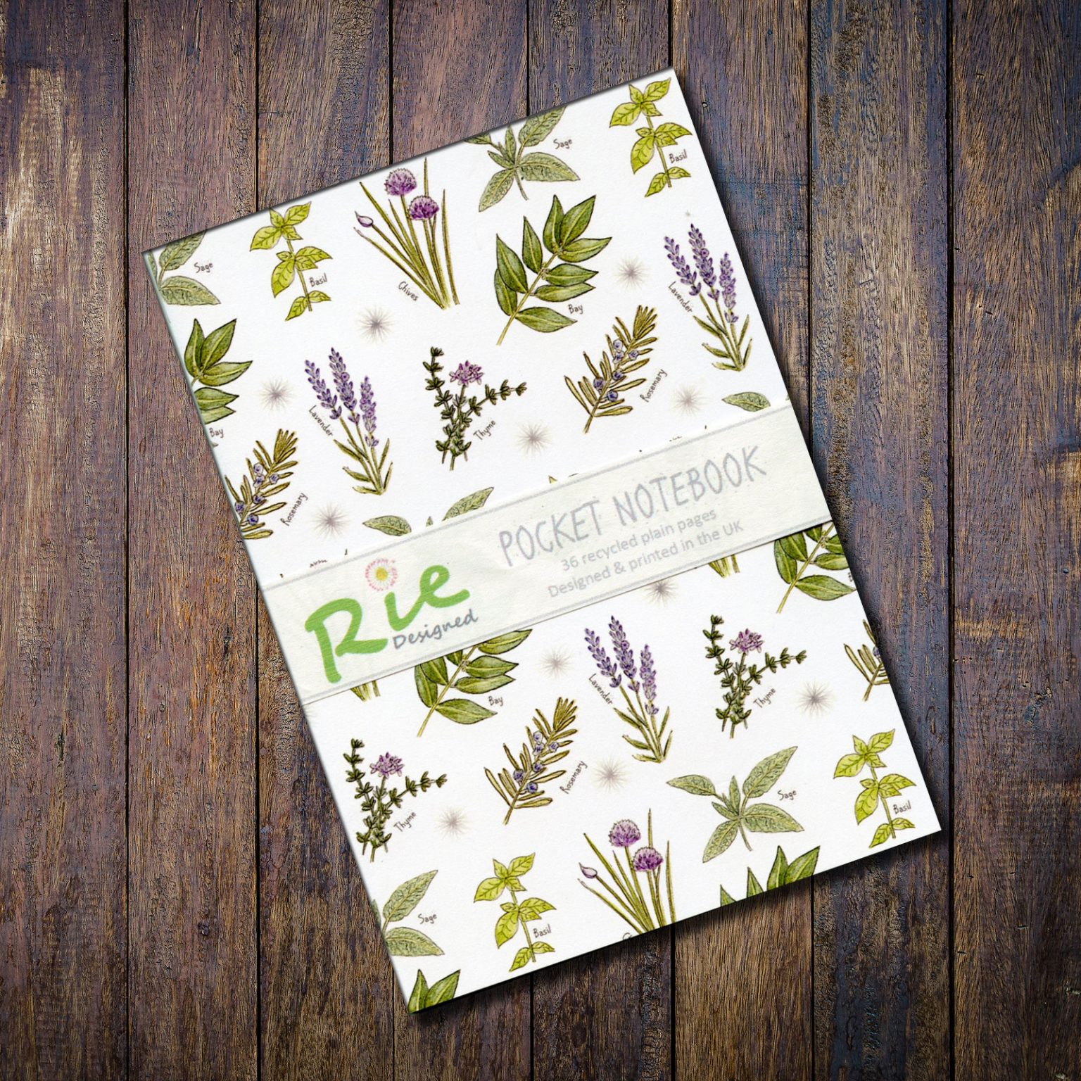 Gardeners A6 Plain Paper Recycled Notebooks