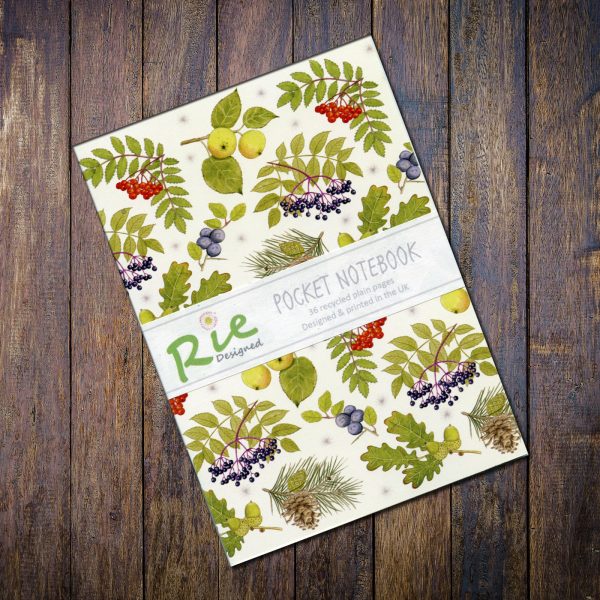 tree-leaves-A6-recycled-notebook