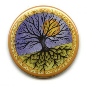 tree of life pocket mirror