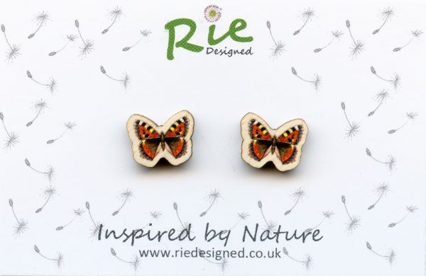 Tortoiseshell-butterfly-earrings