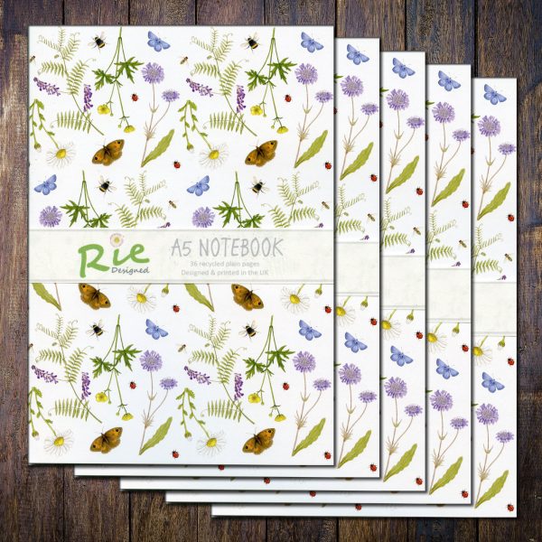Meadow-Wildfower-A5-recycled-notebook