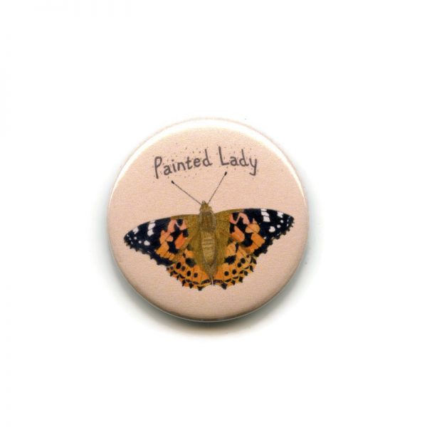 Painted lady magnet