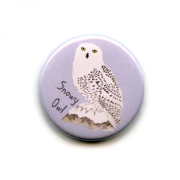 Snowy owl magnet
