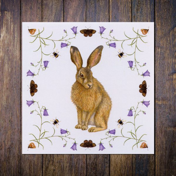 Hare-and-harebells-card