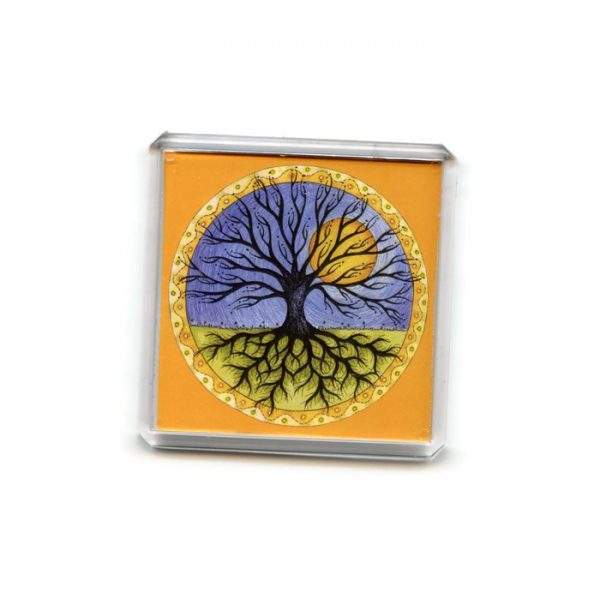 Tree of Life Square magnet