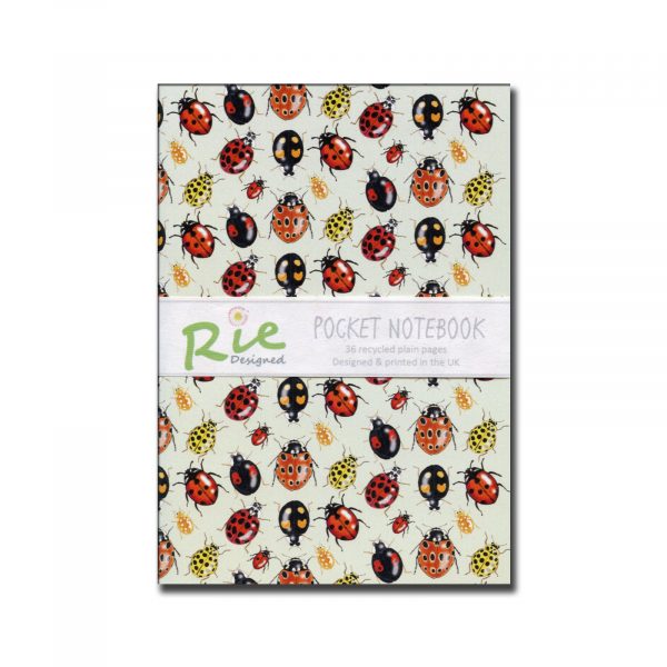Ladybirds-A6 recycled notebook