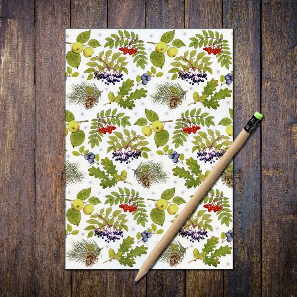 Tree-Leaves-A5-recycled-notebook