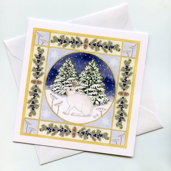 Winter-Mountain-Hare-Christmas-Card
