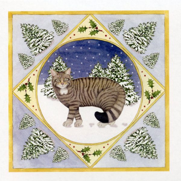 Winter-Wild-Cat-Christmas-Card