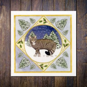 Winter-Wild-Cat-Christmas-Card