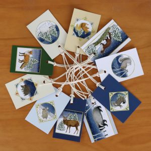 Ten Assorted Christmas Gift Tags