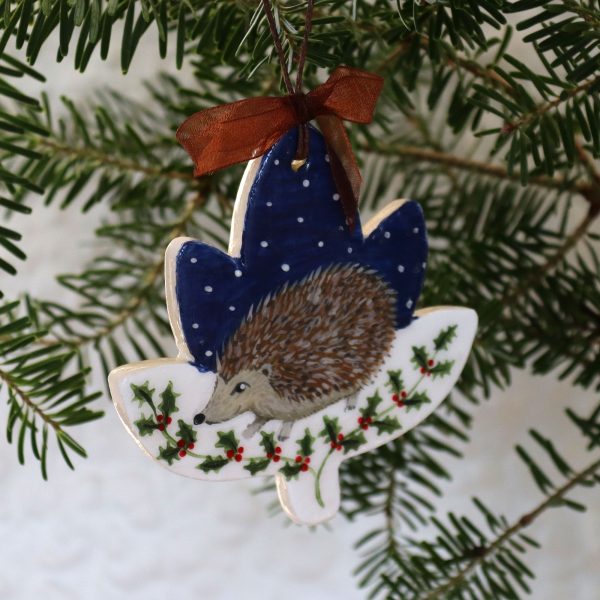 Hedgehog-Christmas-decoration