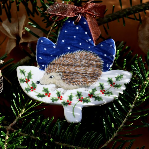 Hedgehog-Christmas-decoration