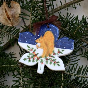 Red-squirrel-christmas-decoration