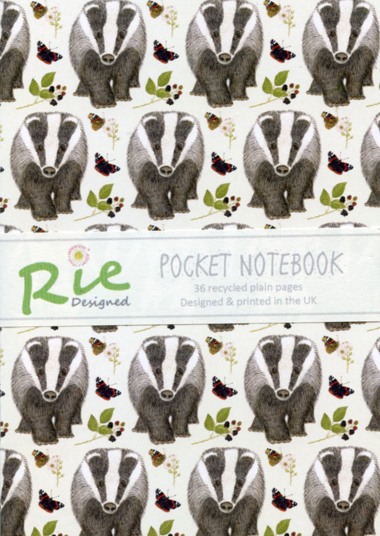Badger-and-brambles-a6-notebook