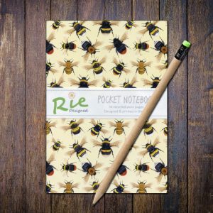 Bumblebees-A6-notebook
