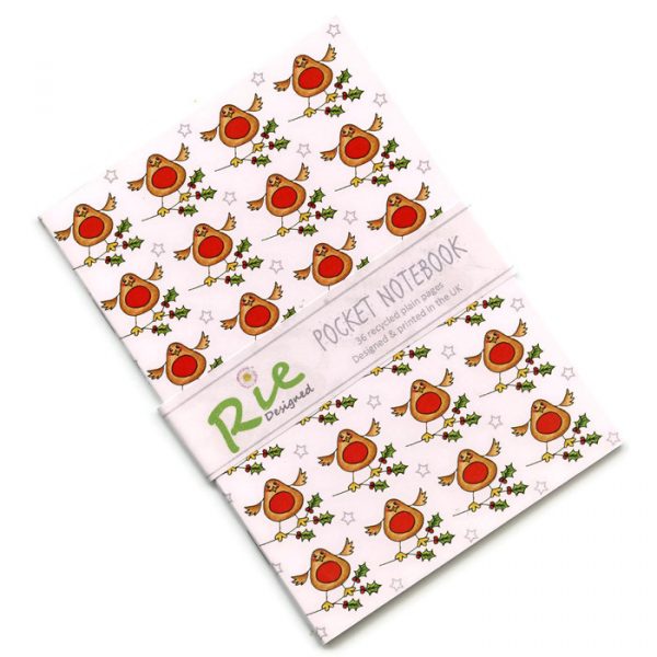 Christmas A6 Plain Paper Recycled Notebooks - Image 9