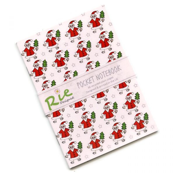 Christmas A6 Plain Paper Recycled Notebooks - Image 10