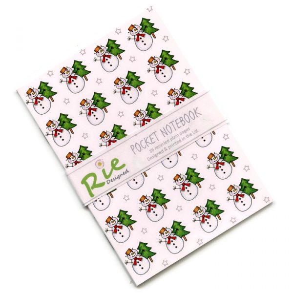 Christmas A6 Plain Paper Recycled Notebooks - Image 11
