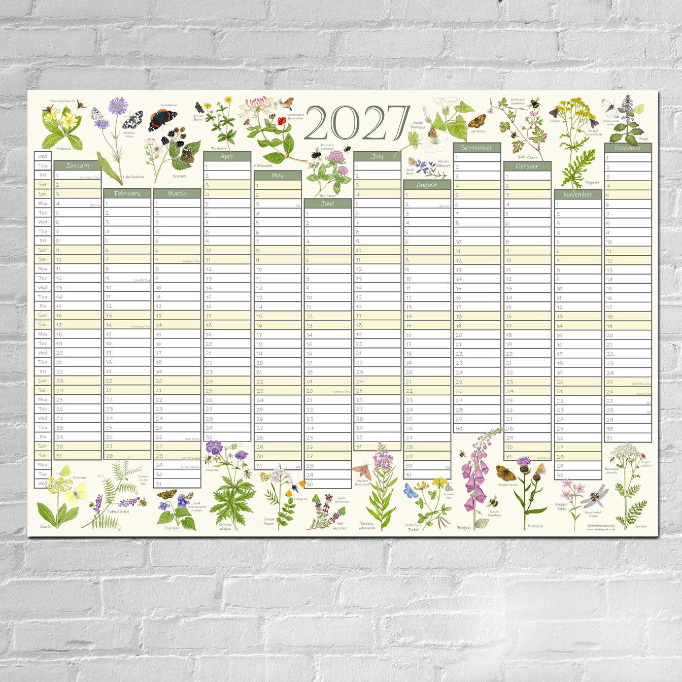 A2-Wildflower and Insect-Planner 2027