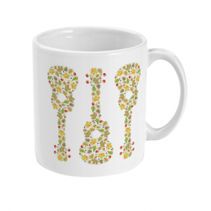 Autumn Ukuleles Ceramic Mug
