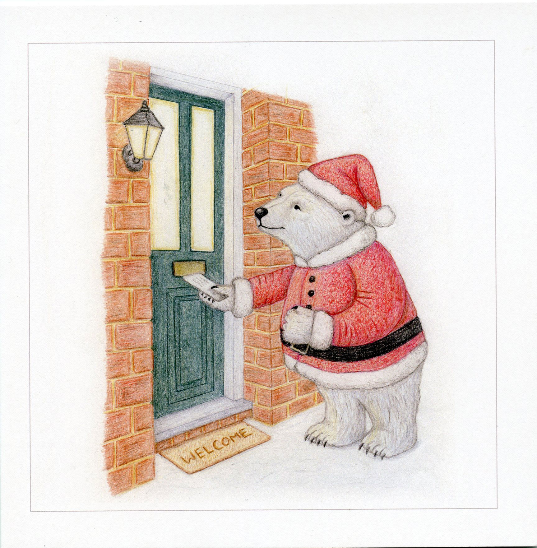 Polar Postie Christmas Card - Image 4