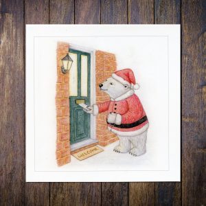 Polar Postie Christmas Card