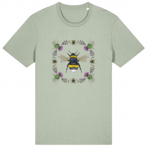 Bumblebee and Thistle T Shirt