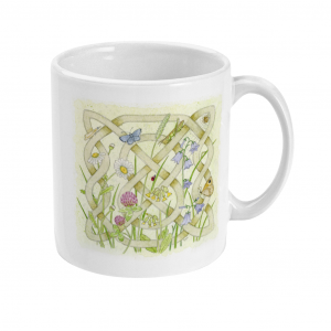 Celtic Flora Meadow Wild Flower Mug
