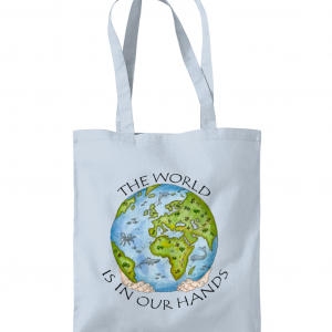 The World in your Hands Bag for Life - Long Handled Tote