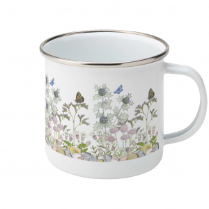 Coastal Wildflowers Enamel Mug