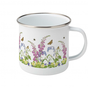 Woodland wildflowers Enamel Mug