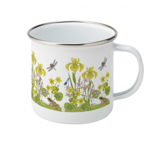 Wetland Wildflowers Enamel Mug